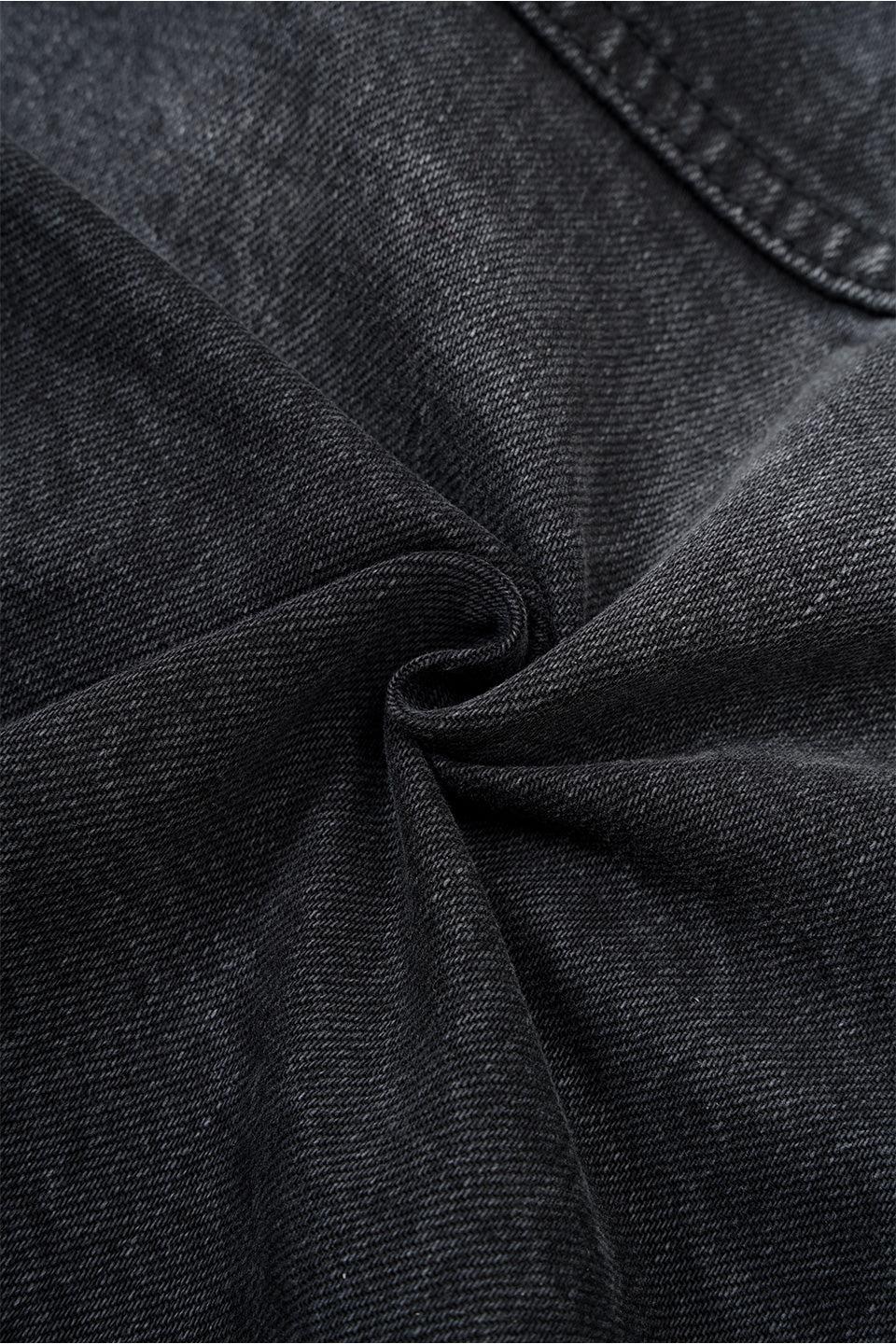 Multiple Cross Leather Patch Denim Jacket