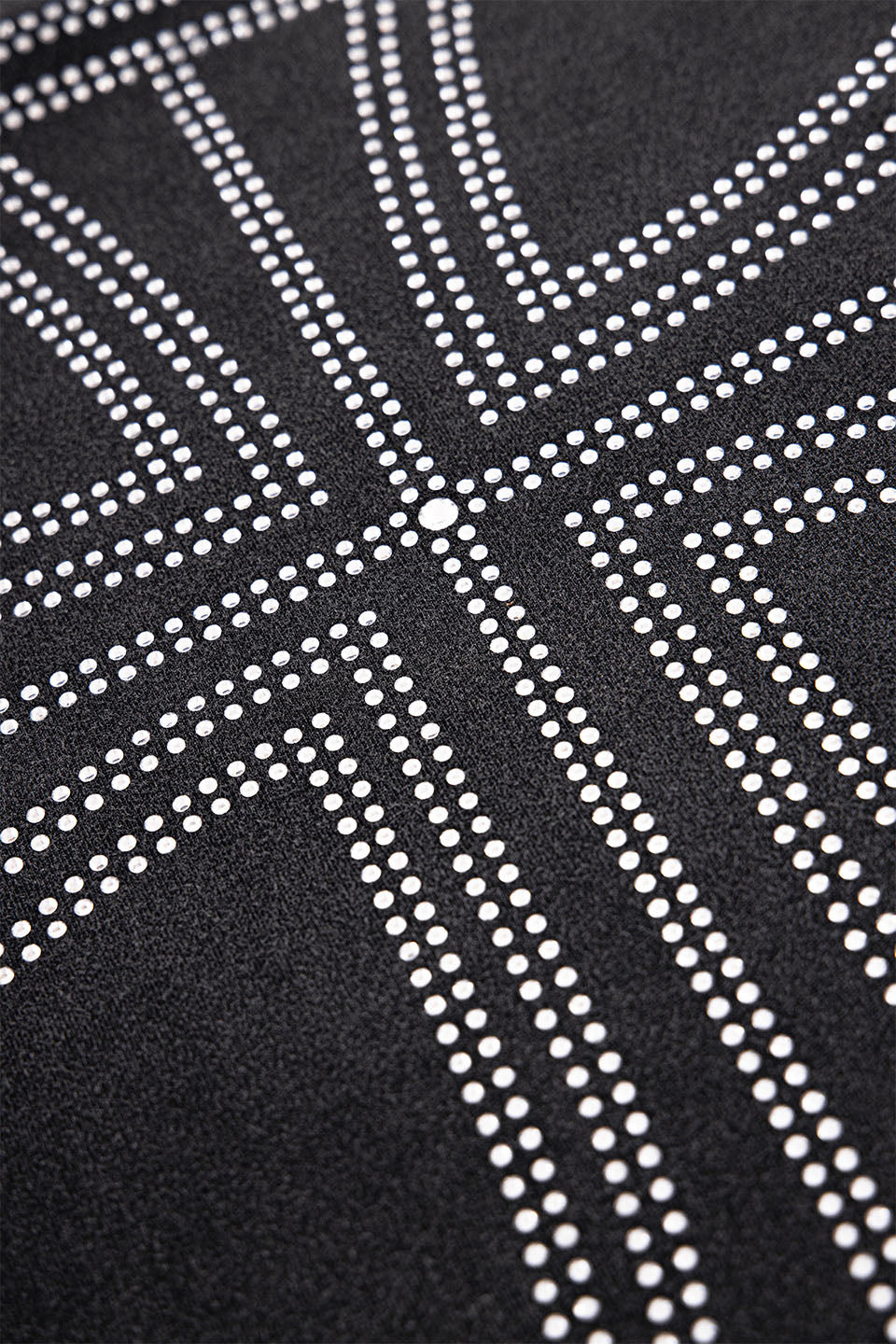 Outline Cross Rhinestone Tee
