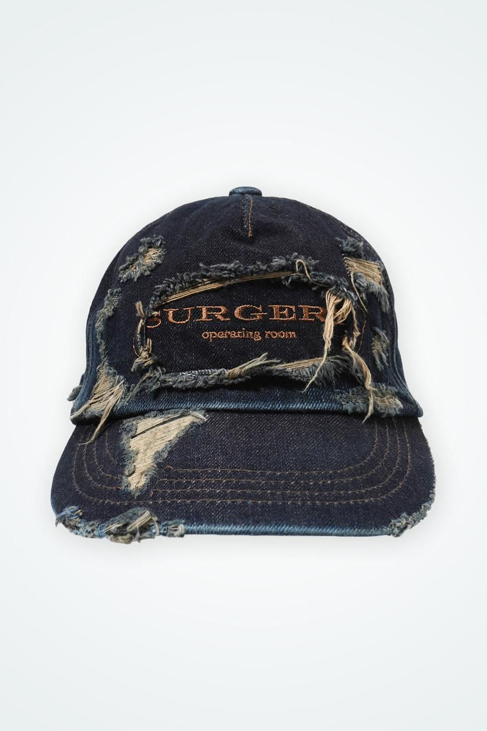 Surgery Distroyed Denim Cap