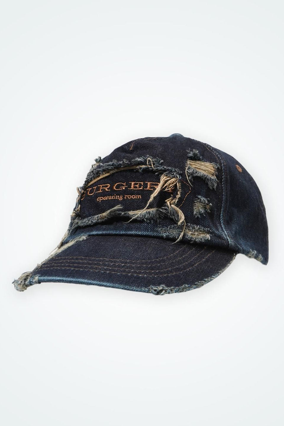 Surgery Distroyed Denim Cap