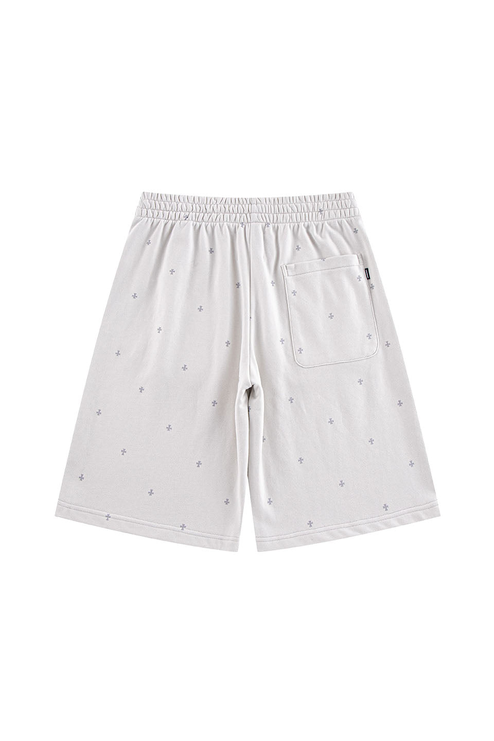 Tiny Cross Glitter Baggy Sweat Shorts