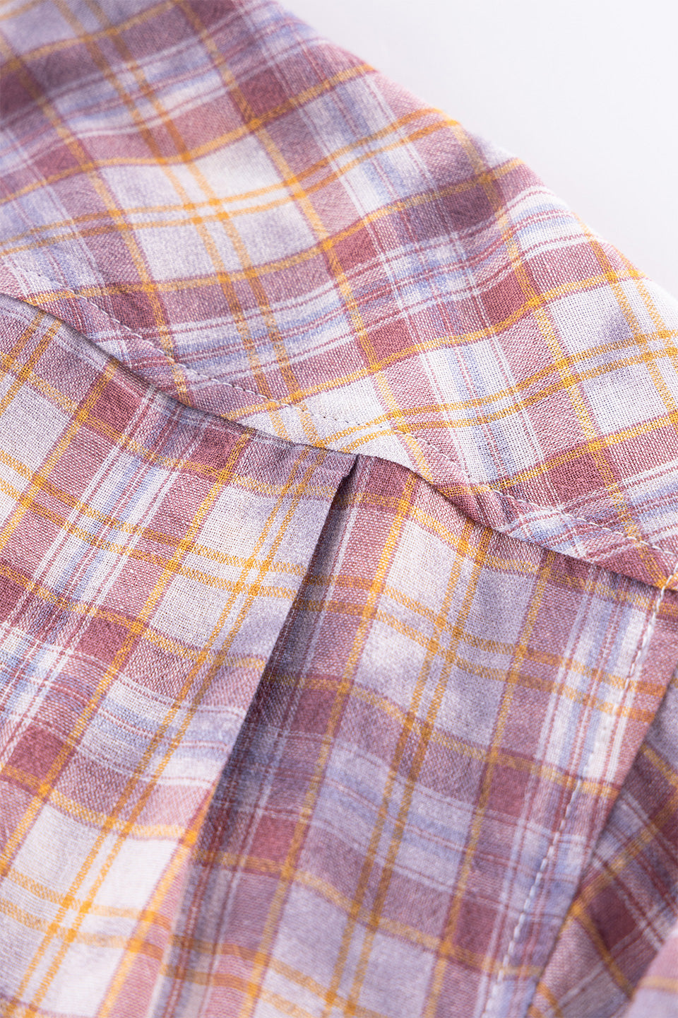 Rhinestone Cross Check Shirt