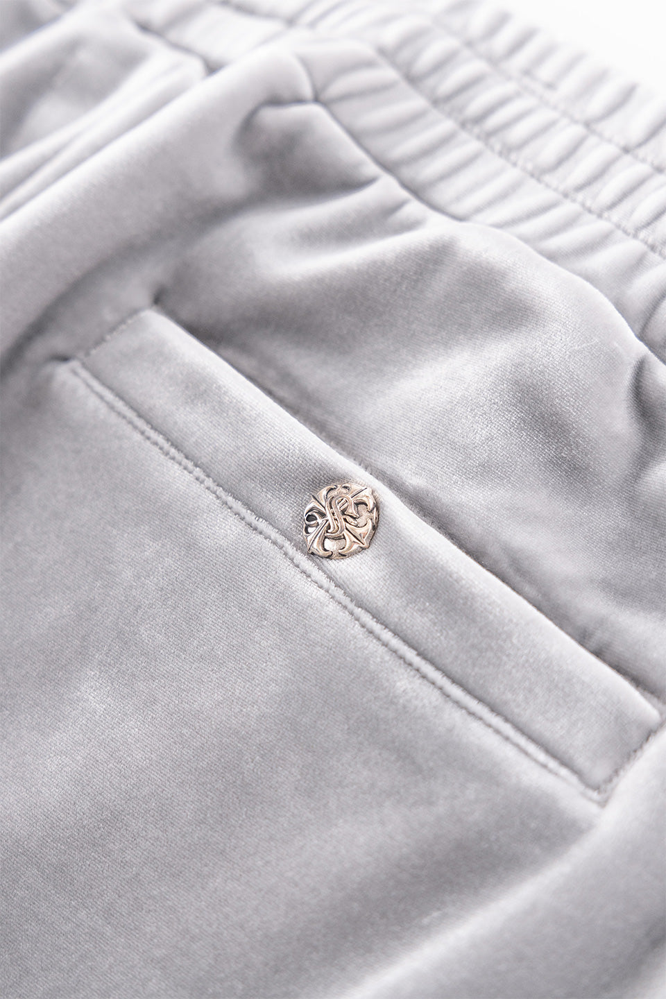 【予約商品】Rhinestone Velour Track Pants【9月上旬お届け】