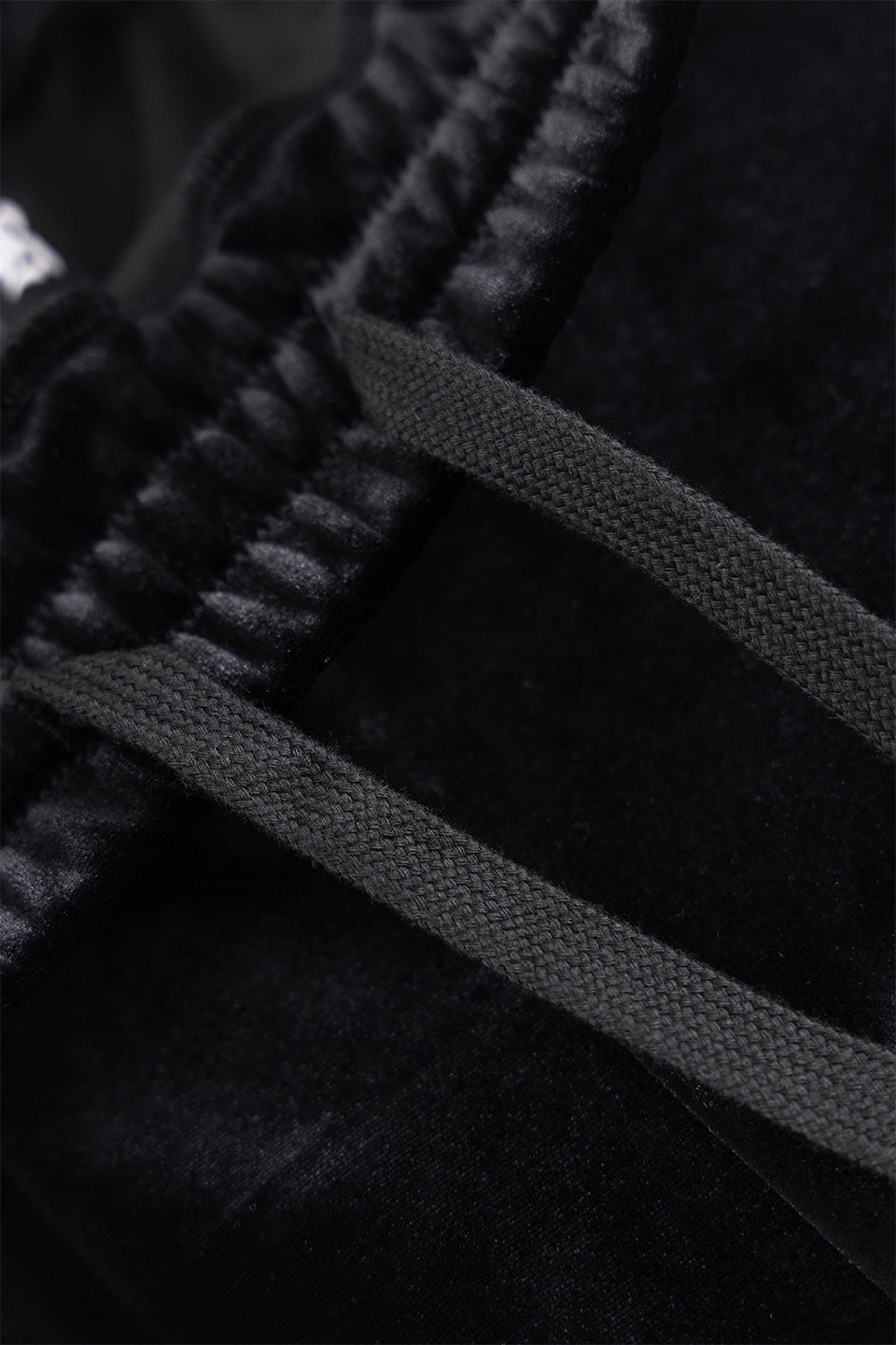 【予約商品】Rhinestone Velour Track Pants【9月上旬お届け】