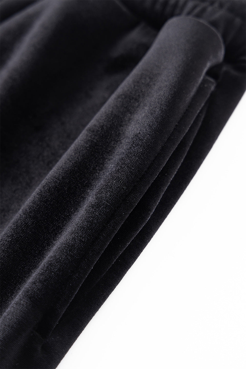 【予約商品】Rhinestone Velour Track Pants【9月上旬お届け】