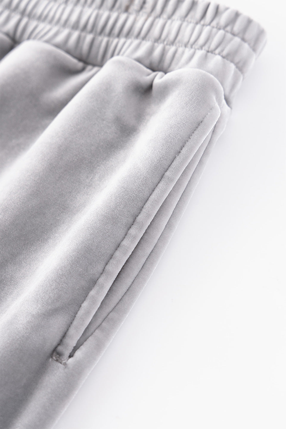 【予約商品】Rhinestone Velour Track Pants【9月上旬お届け】