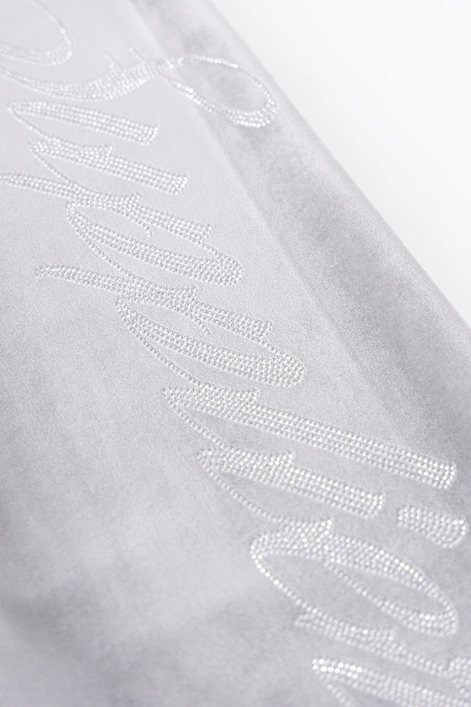 【予約商品】Rhinestone Velour Track Pants【9月上旬お届け】