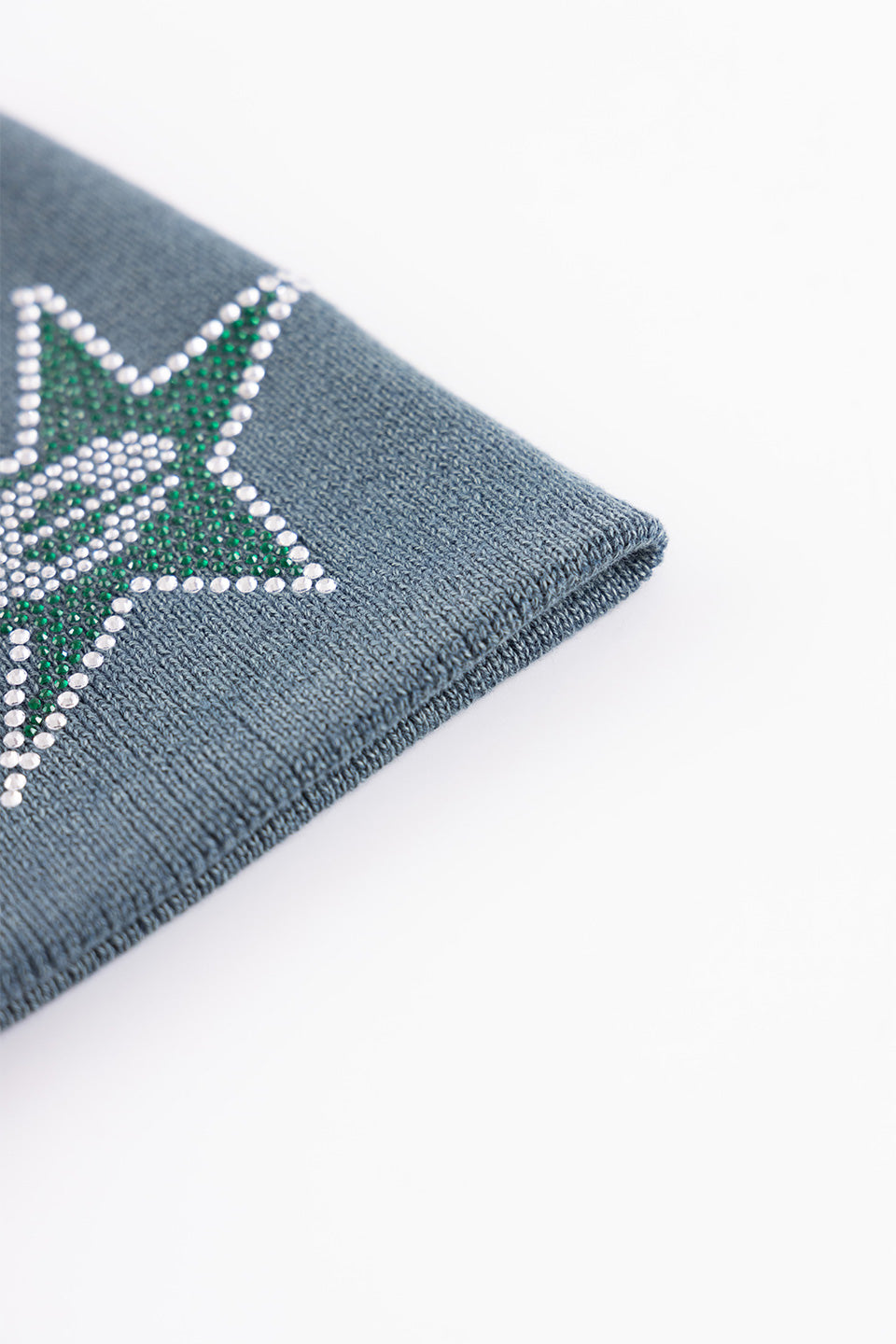 Rhinestone We Star Logo Beanie