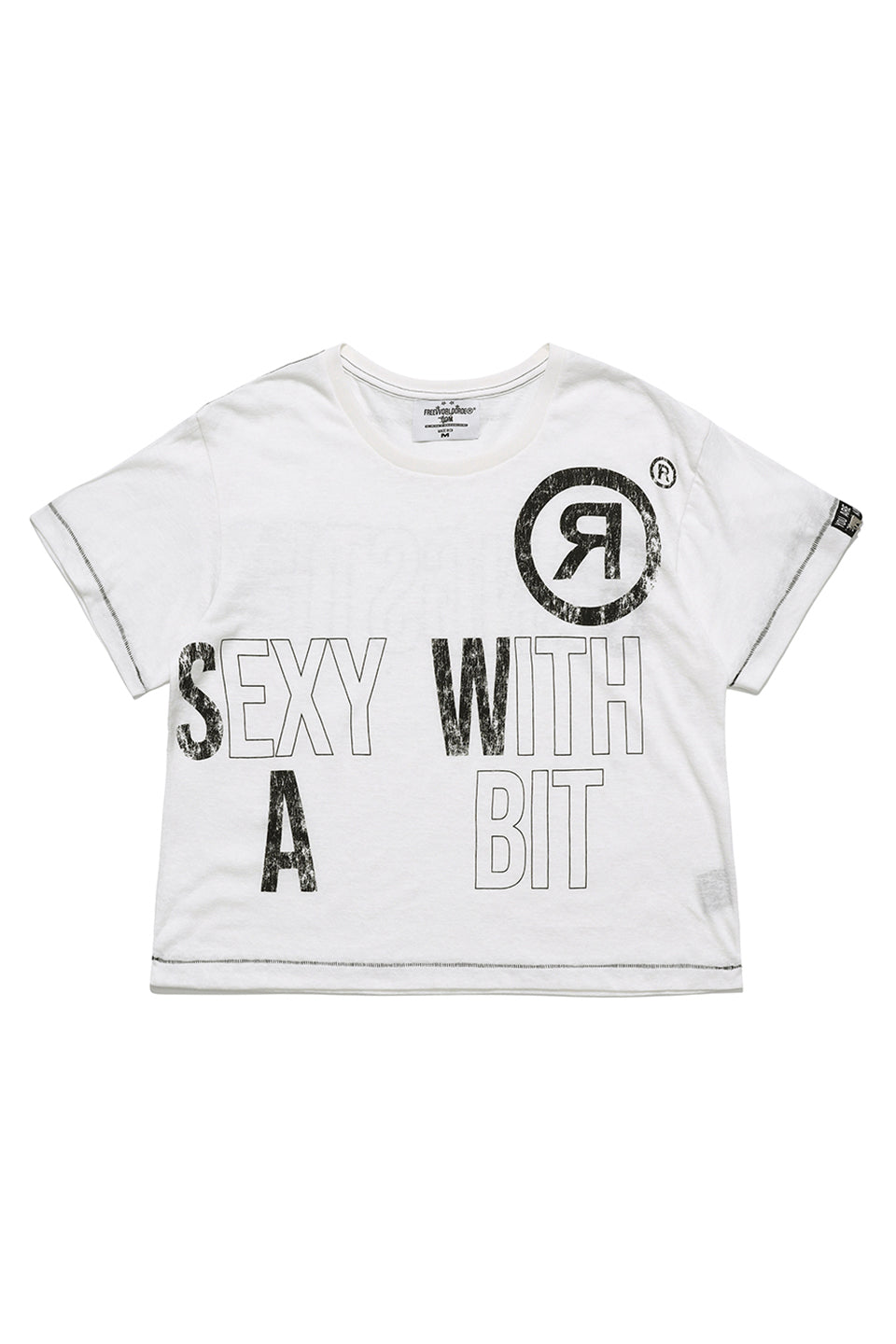 【関送込 匿名発】FVVO SEXY WITH A BIT DTG Tシャツ Sexy With A Bit T-Shirt｜F.V.V.O｜ティーシャツ
