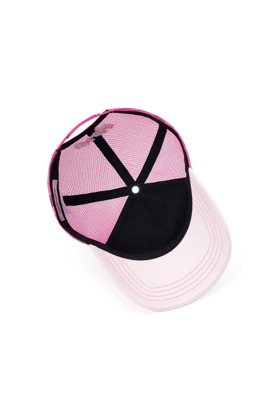 Shiny Cross Rhinestone Mesh Cap