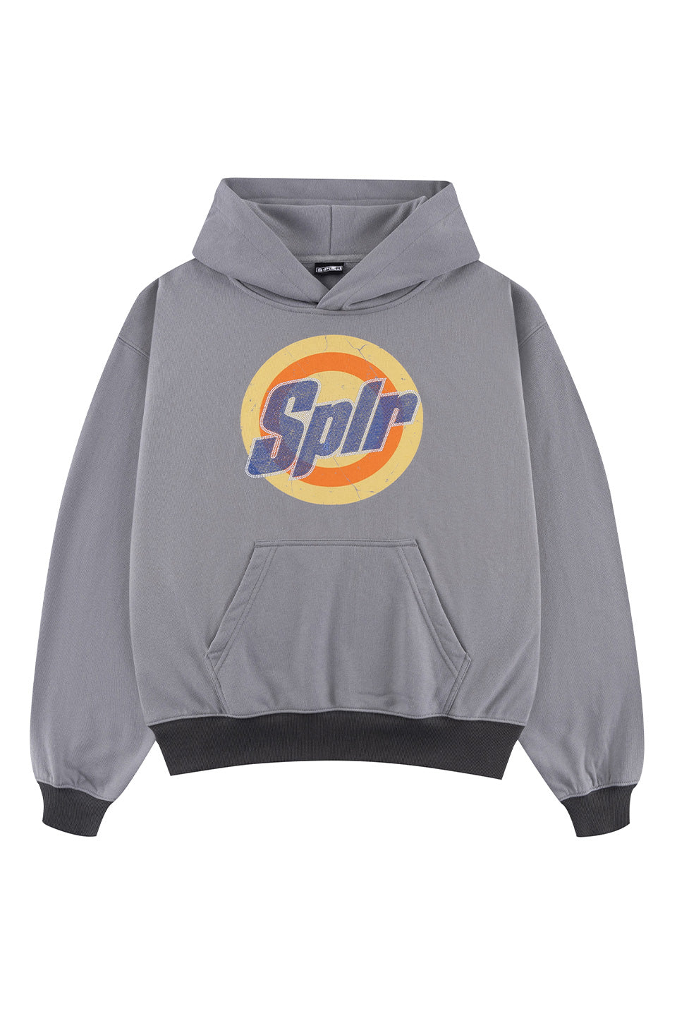 Spiral Rhinestone Hoodie
