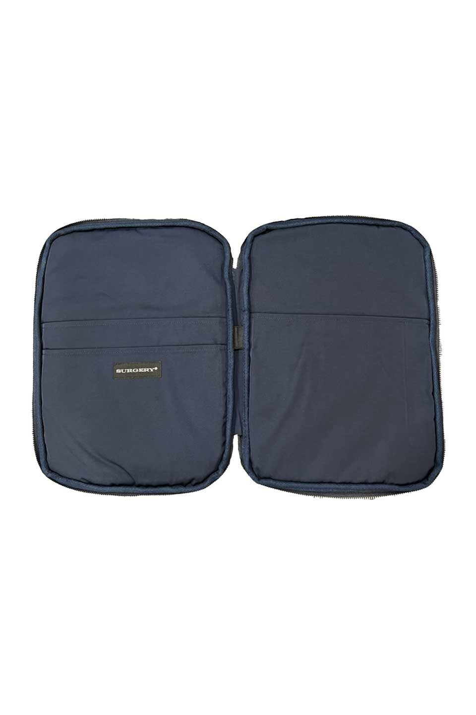 Surgery Denim Jeans Clover Logo Clutch Bag