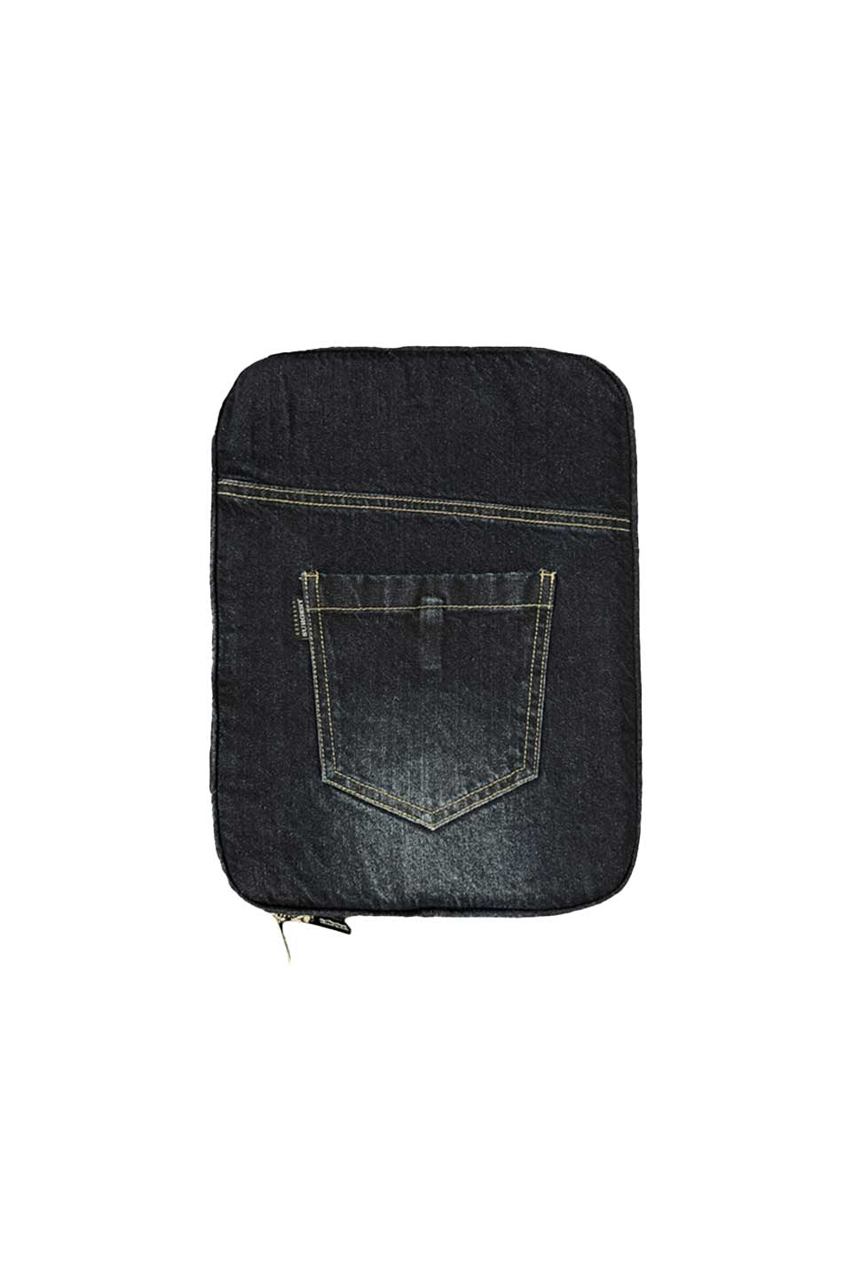 Surgery Denim Jeans Clover Logo Clutch Bag