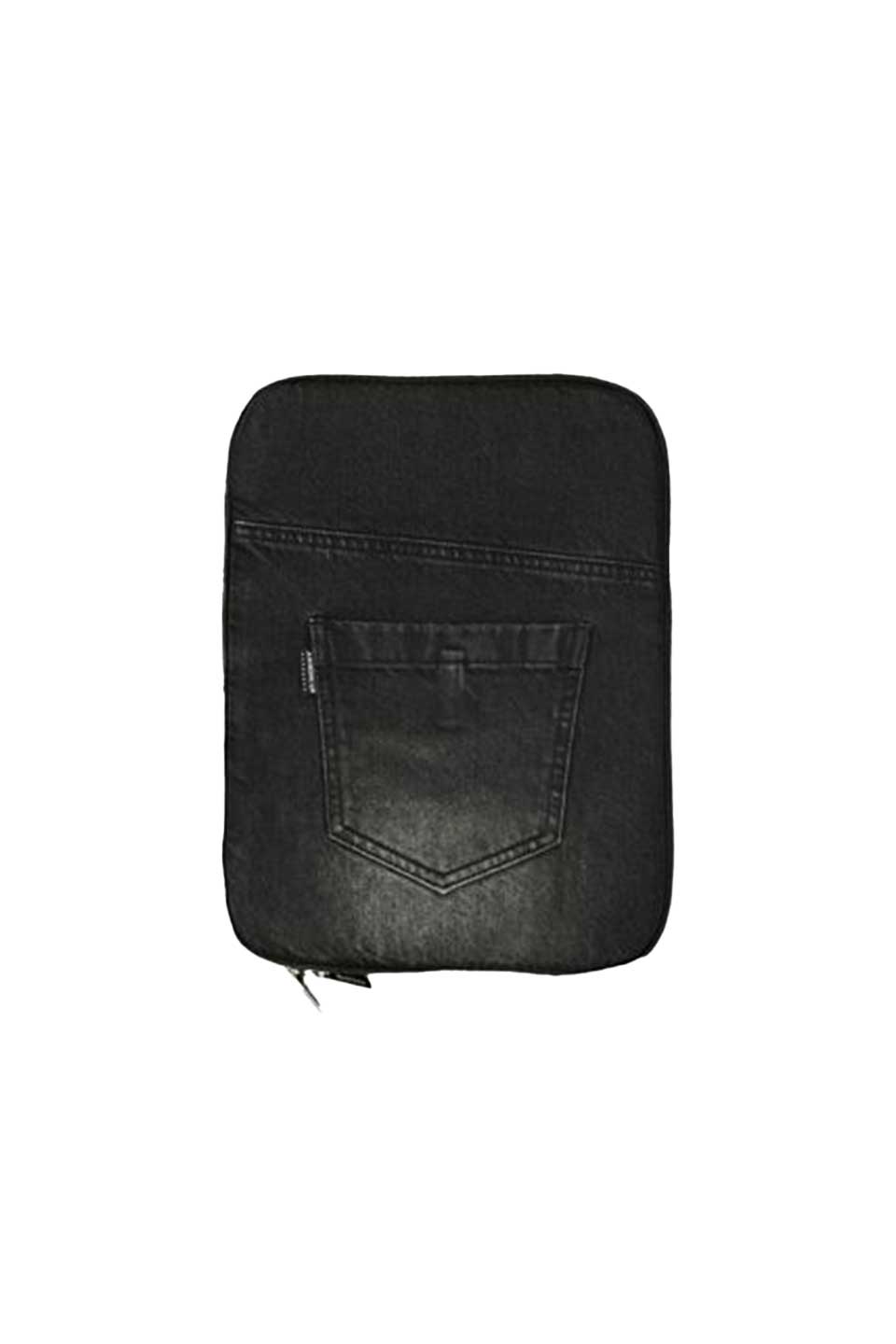 Surgery Denim Jeans Clover Logo Clutch Bag