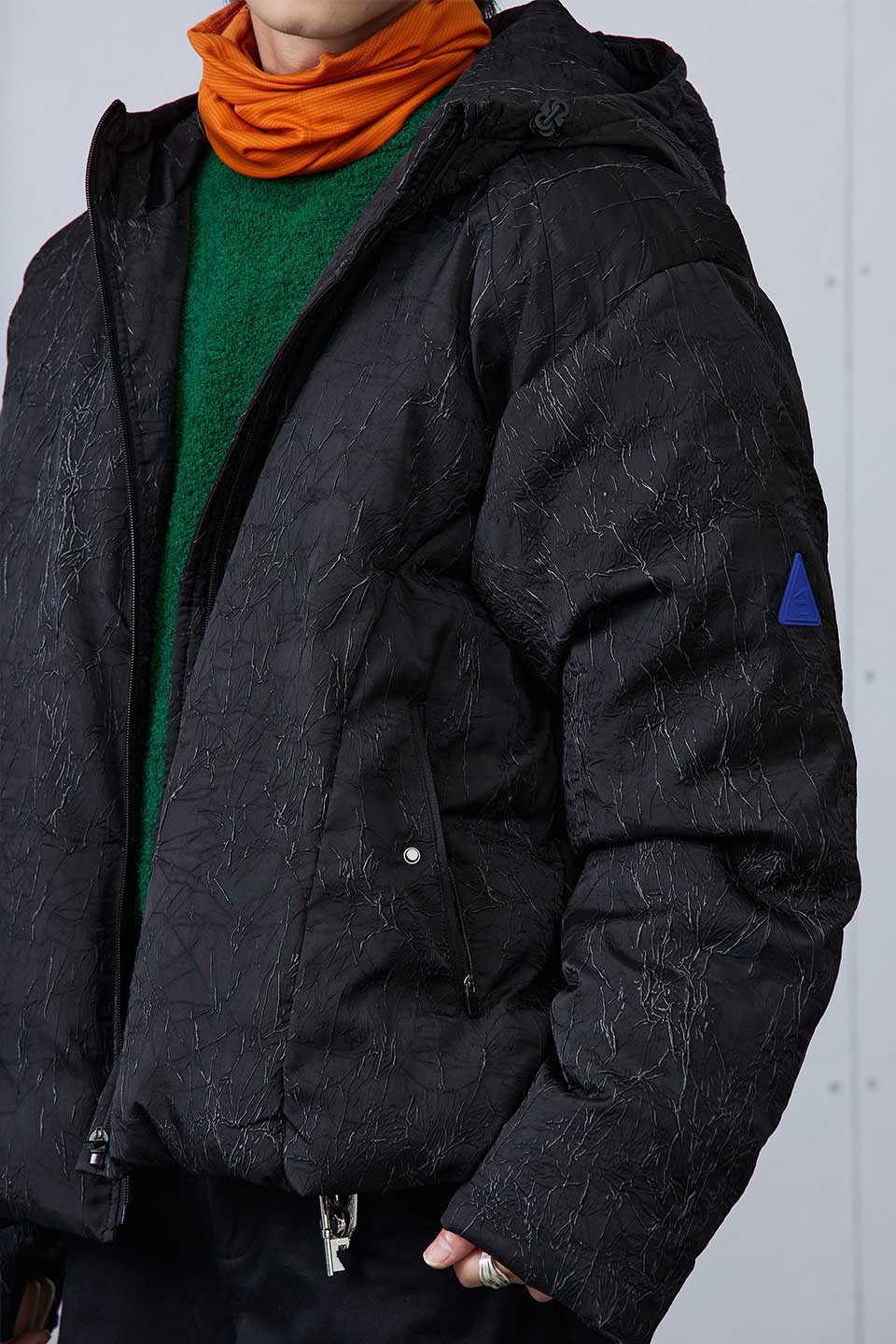 Textured Down Jacket