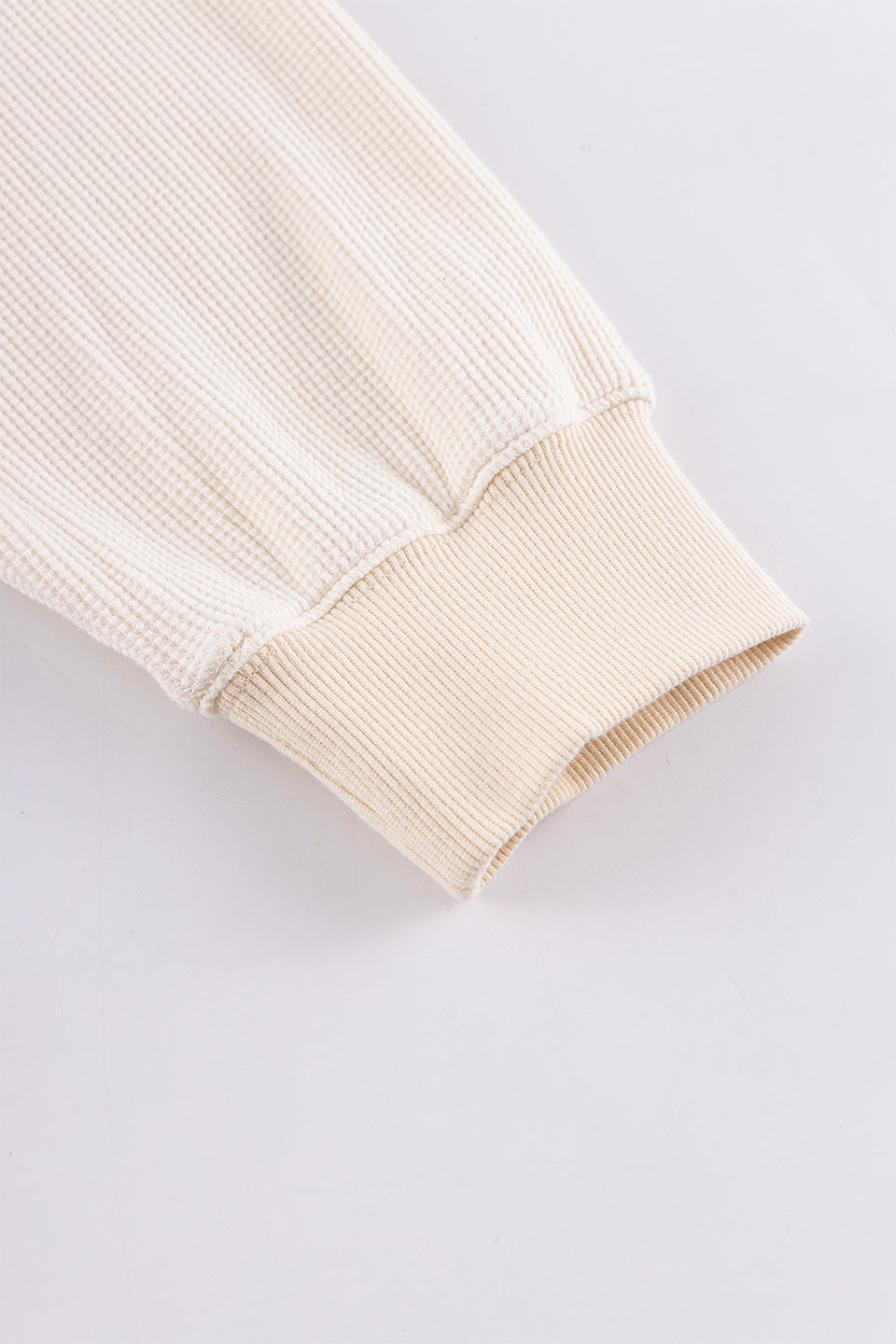 Washed Thermal Zip Hoodie