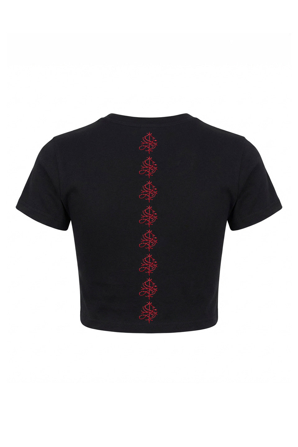 【先行予約販売】Petit Cross Rhinestone Cropped Tee Women's【4月上旬お届け】