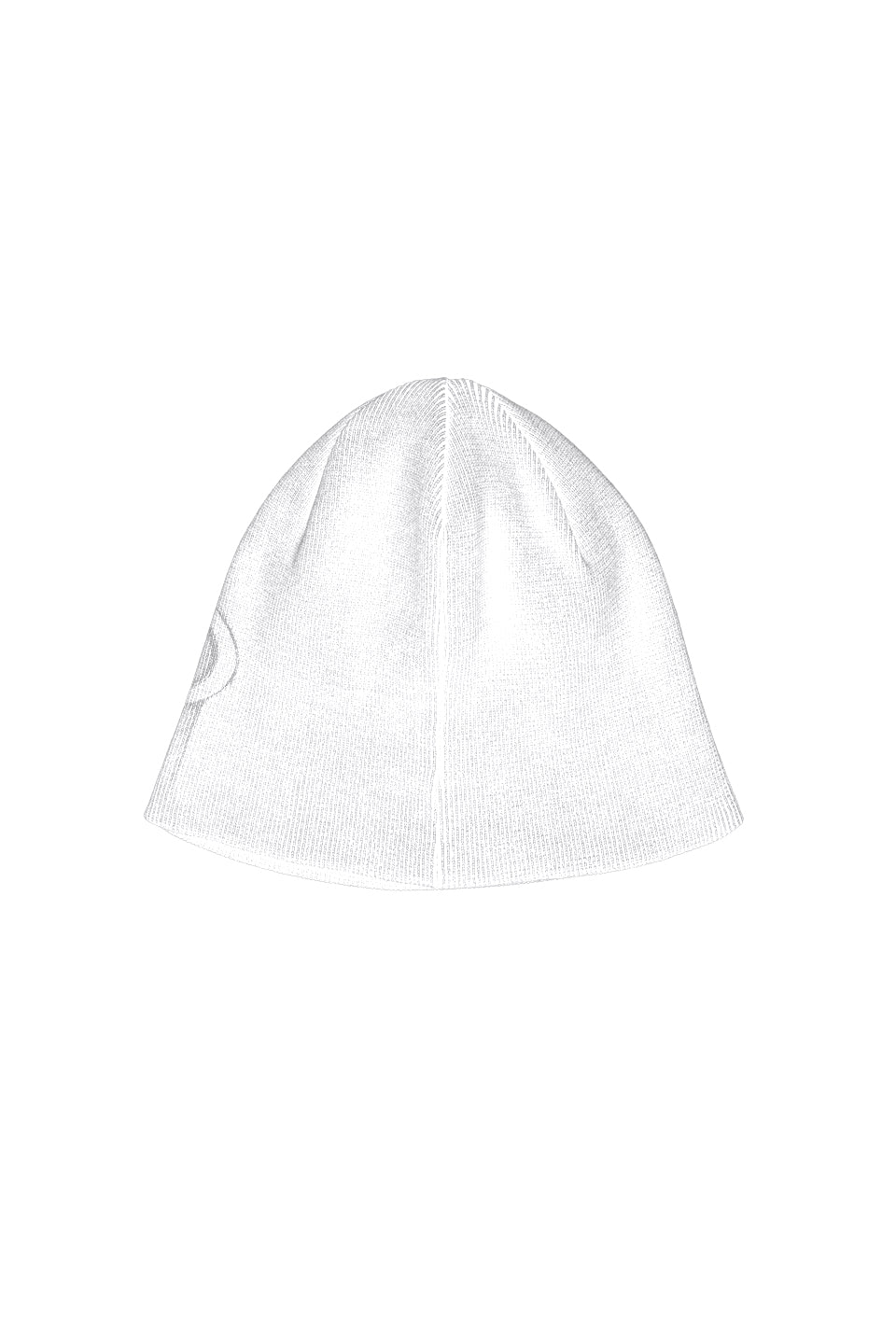 Pierced Beanie White