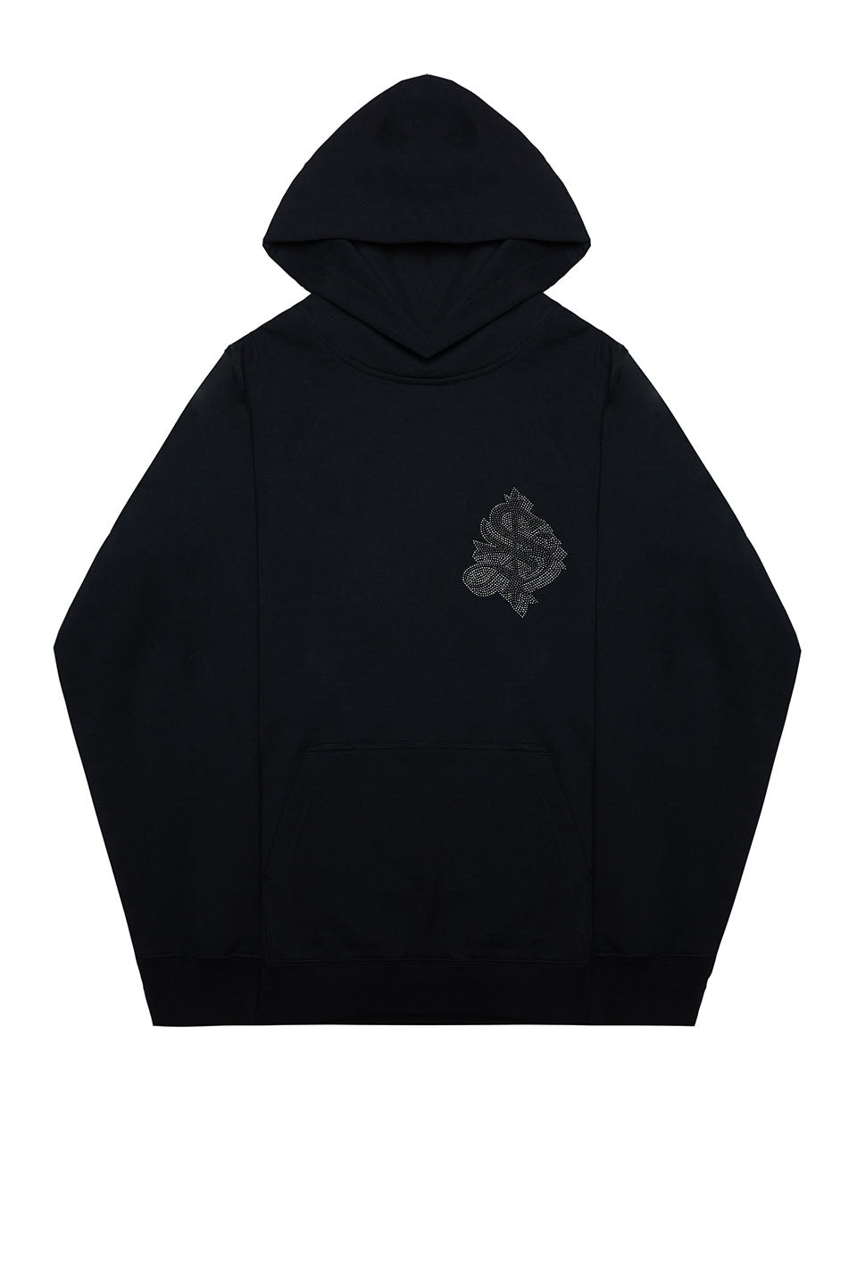 Rhinestone Logo Hoodie