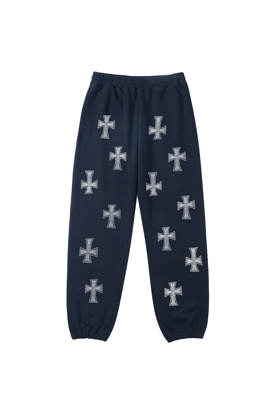 Navy Cross Rhinestone Joggers