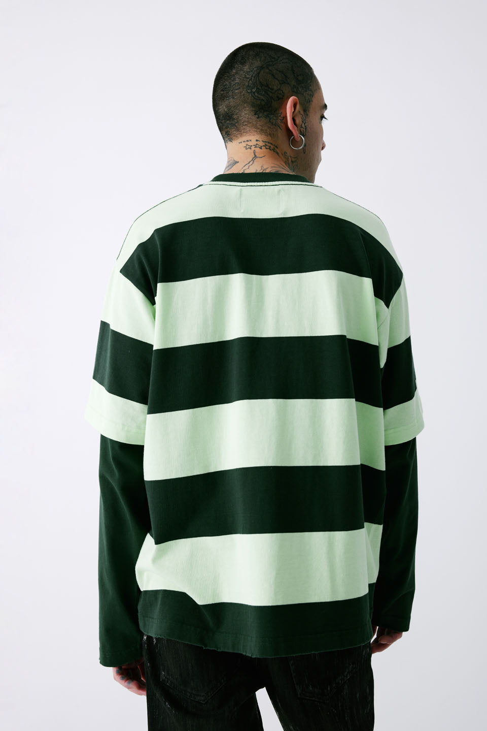 Layered Border Long Sleeve