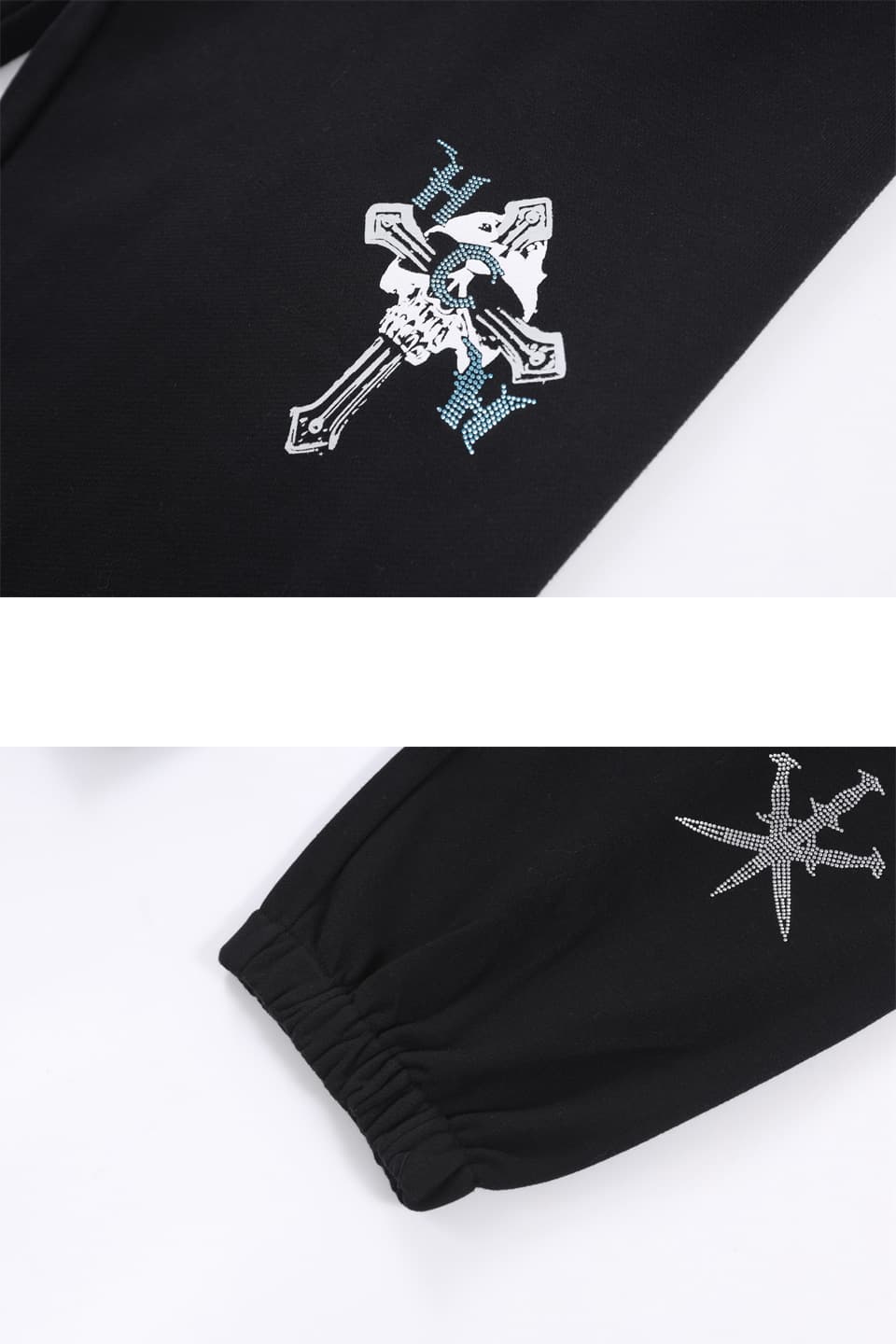 UNKNOWN X HCW Rhinestone Jogger