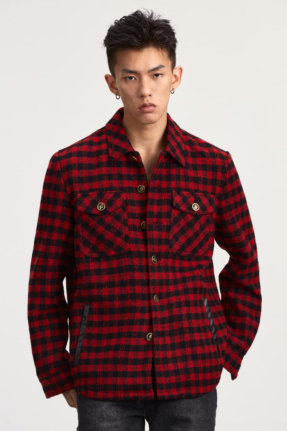 Checkered Cpo Jacket