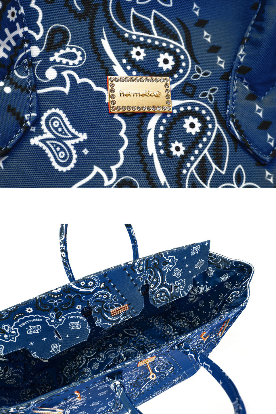 New Paisley Travel Bag