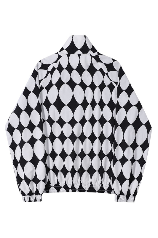 Diamond Pattern Jacket