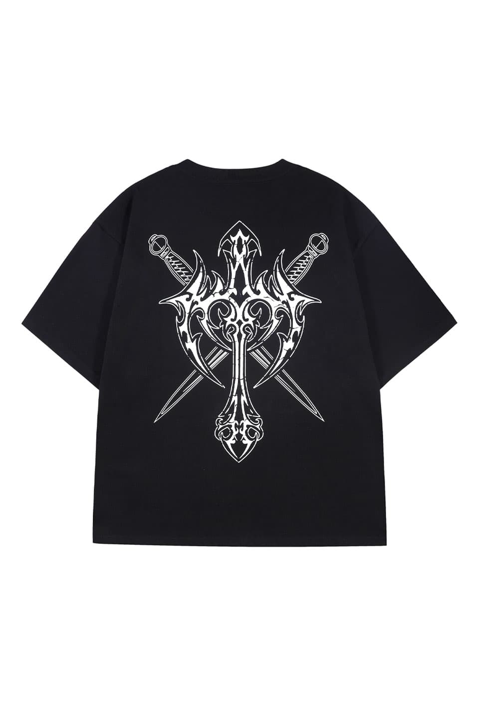 Cracked Cross Dagger Tee