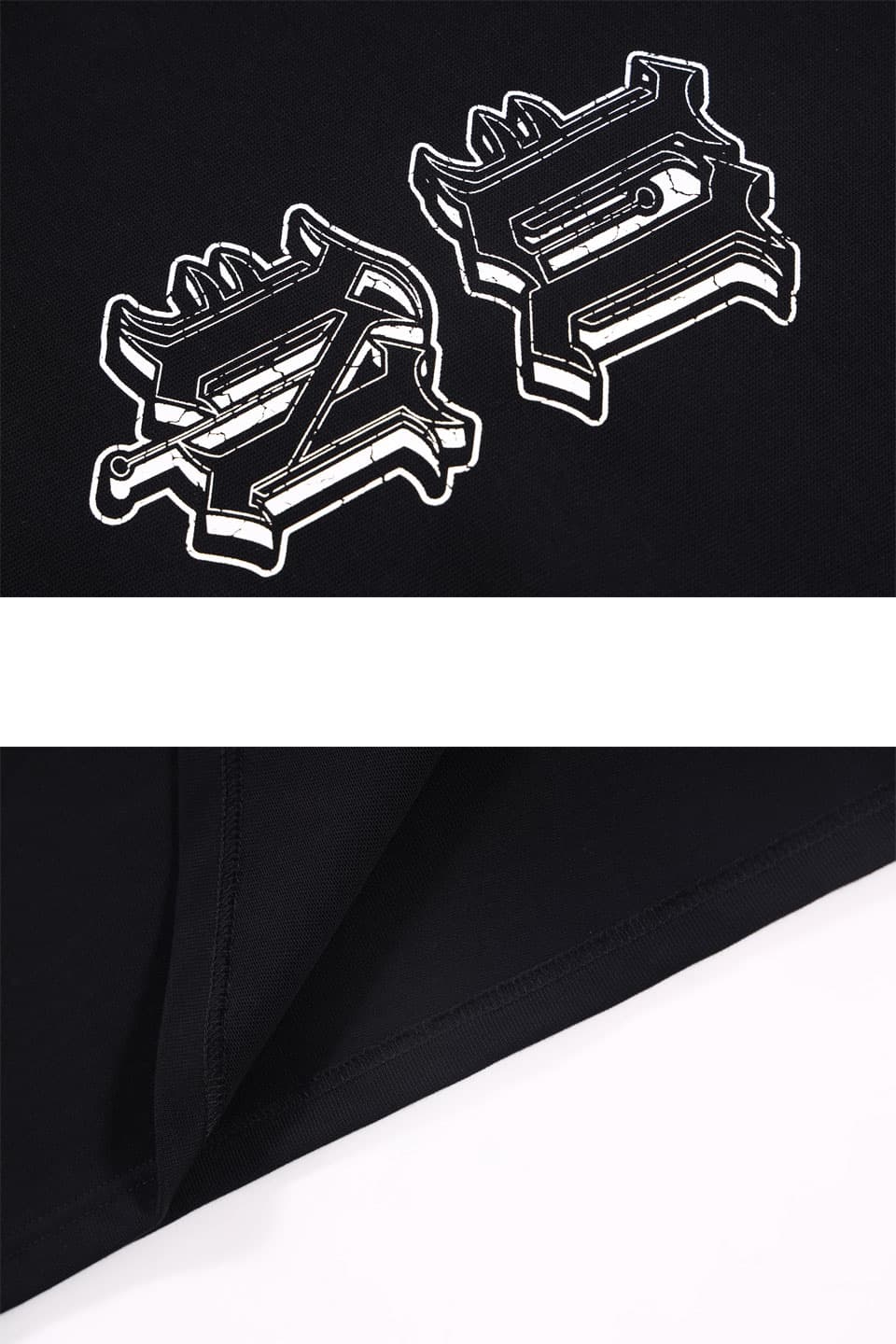 Cracked Cross Dagger Tee