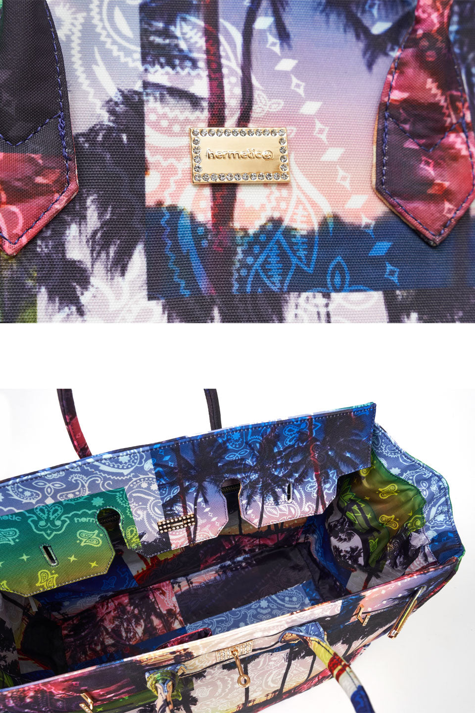 New Paisley Travel Bag