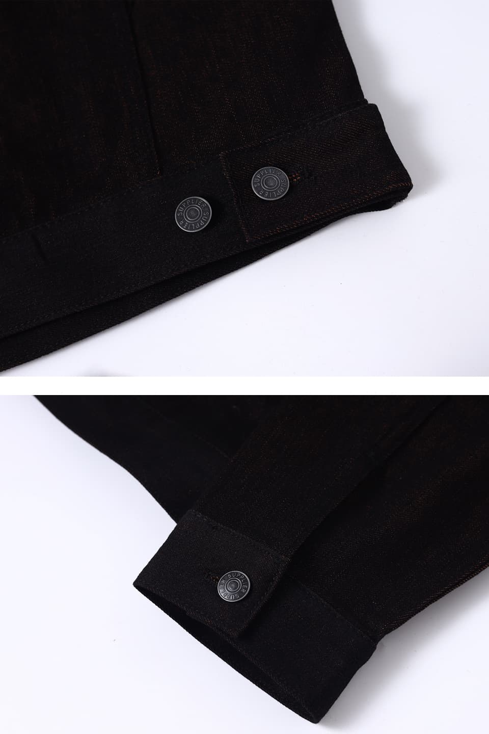 Bone Embroidery Denim Jacket