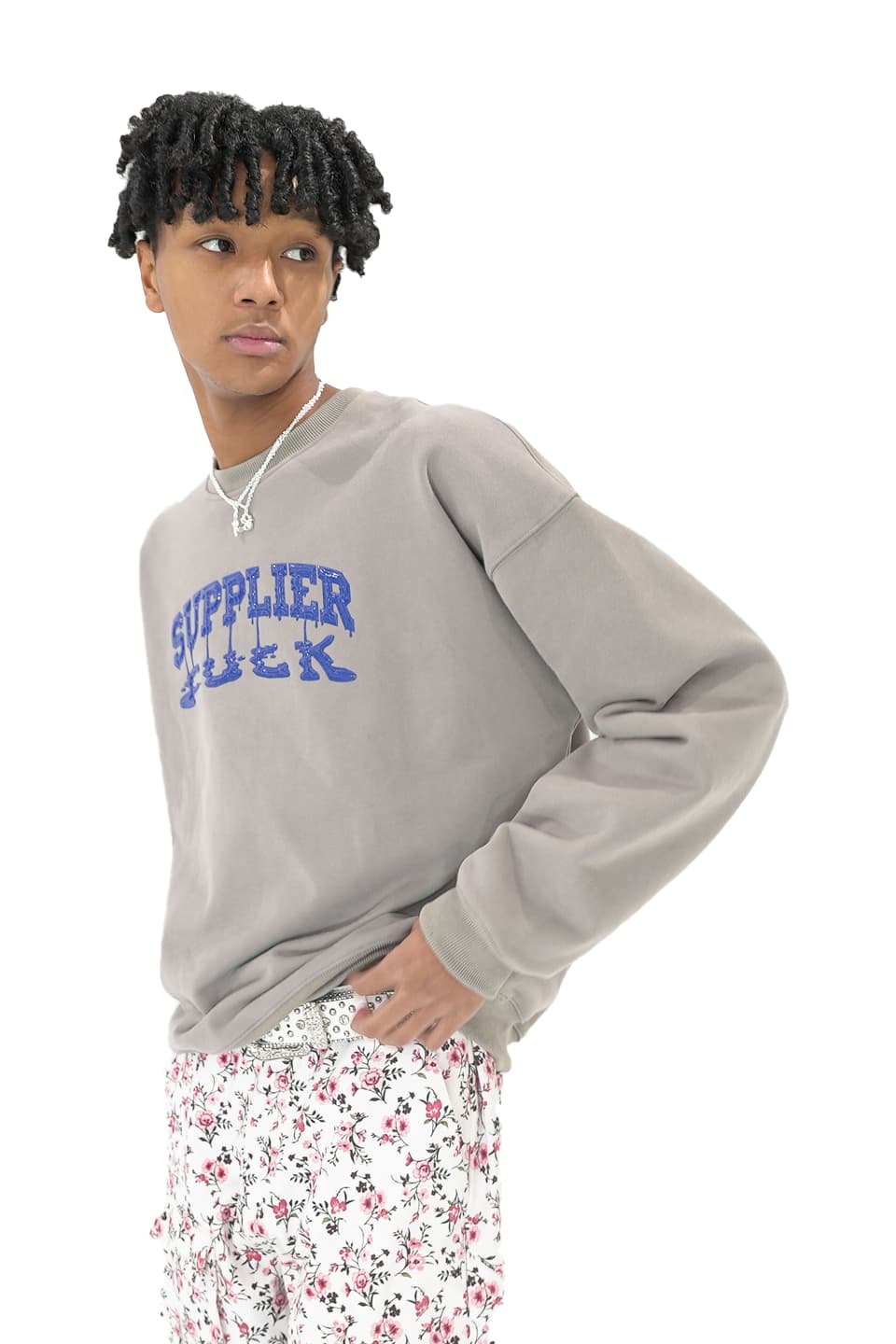 Melt Logo Crew Sweat