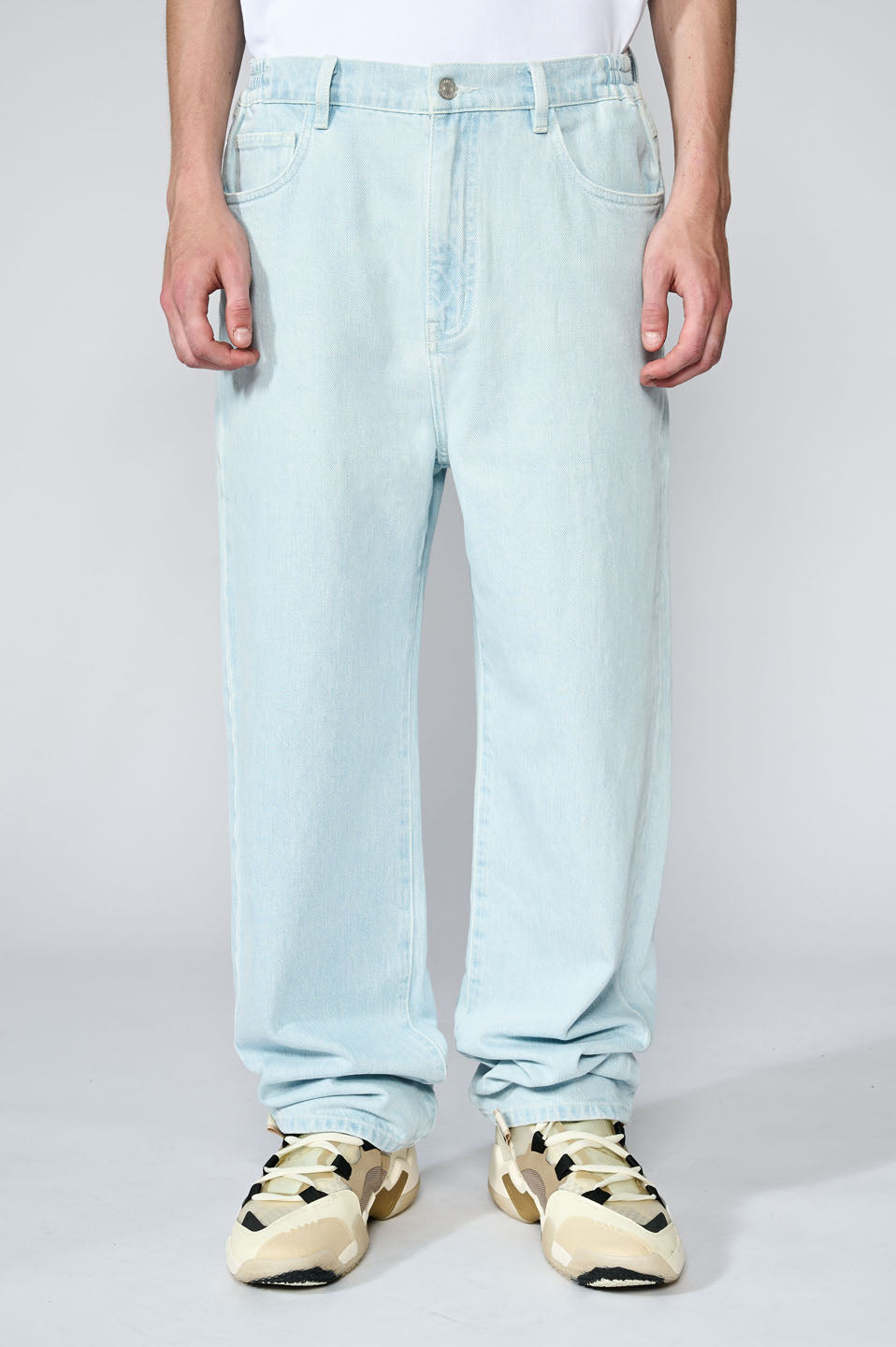 Slipped Back Logo Denim