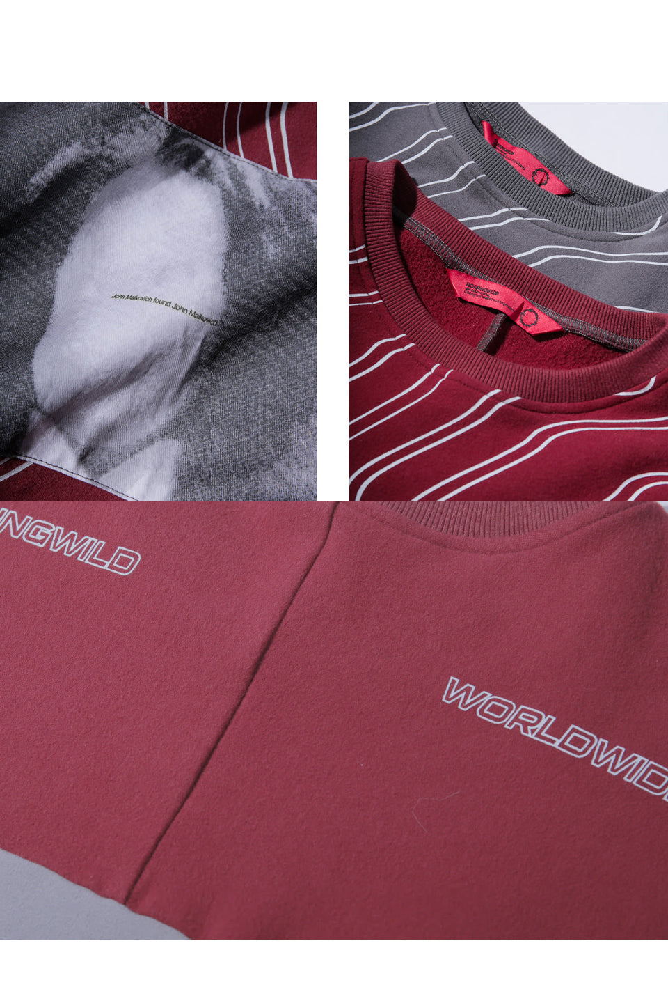 Structure Spliced Sweatshirt