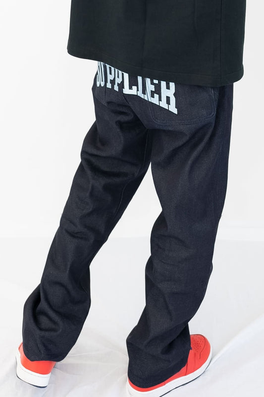 Back Logo Denim