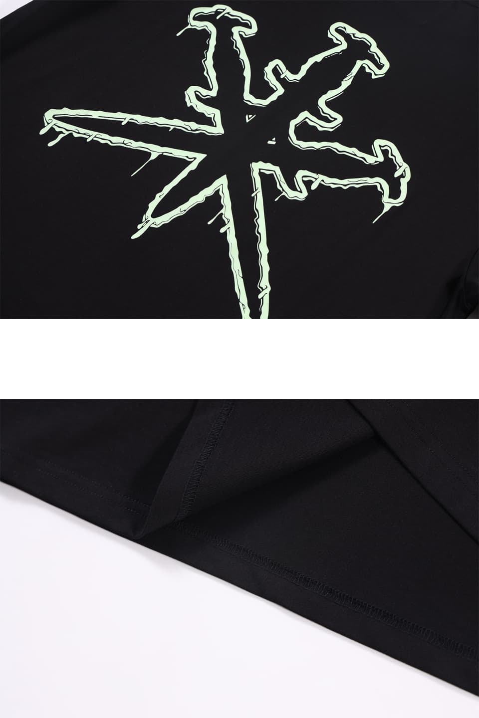 Glow In The Dark Dagger Tee