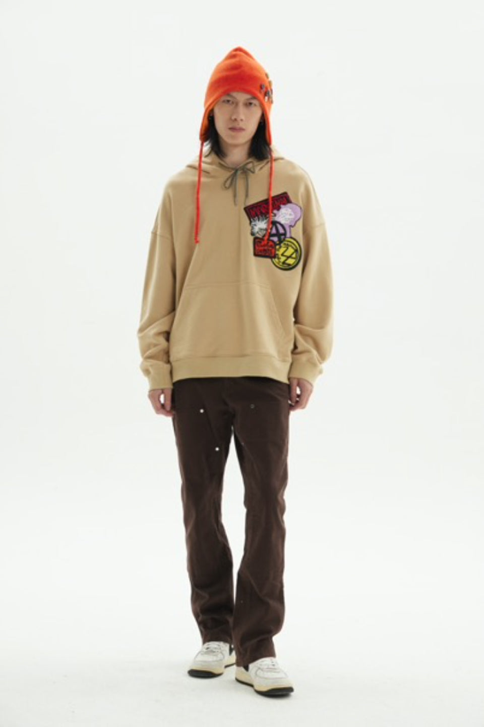 Virus Towel Embroidery Hoodie