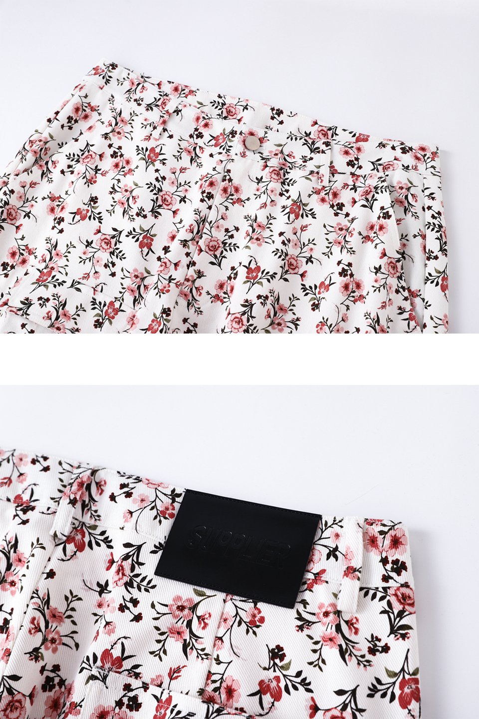 Flower Cargo Pants