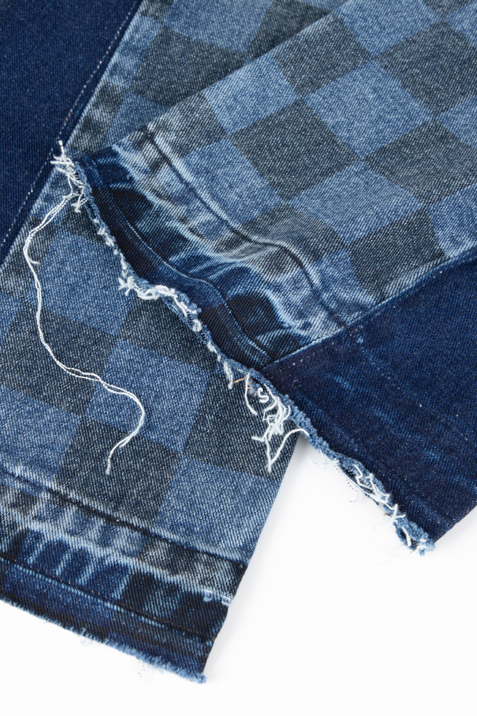 SALUTE X SUPPLIER Checker Denim
