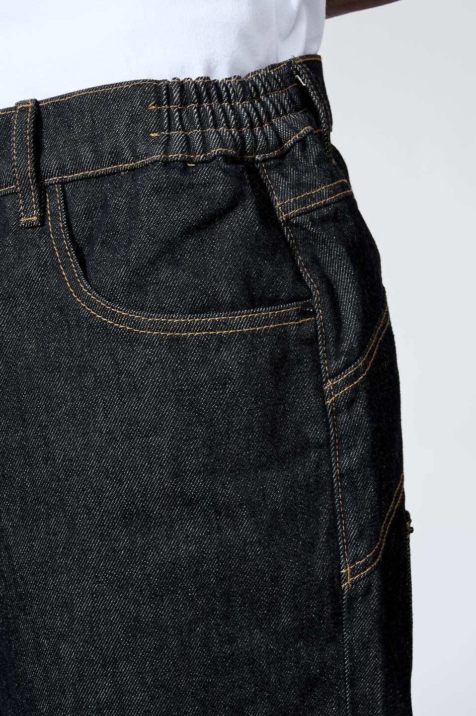 Slipped Back Logo Denim