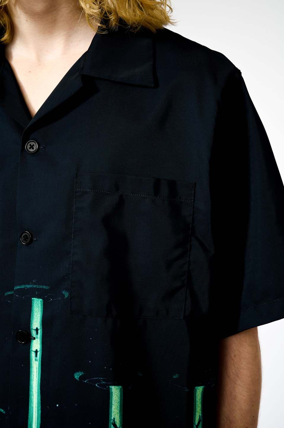Ufo Open Collar Shirt