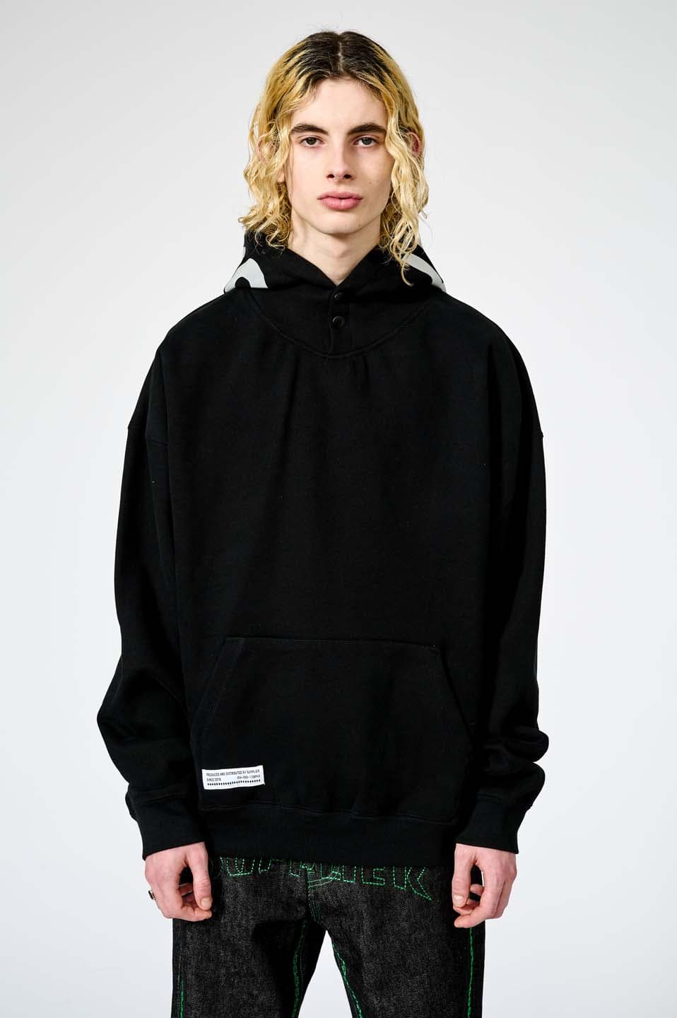 High Neck Hoodie