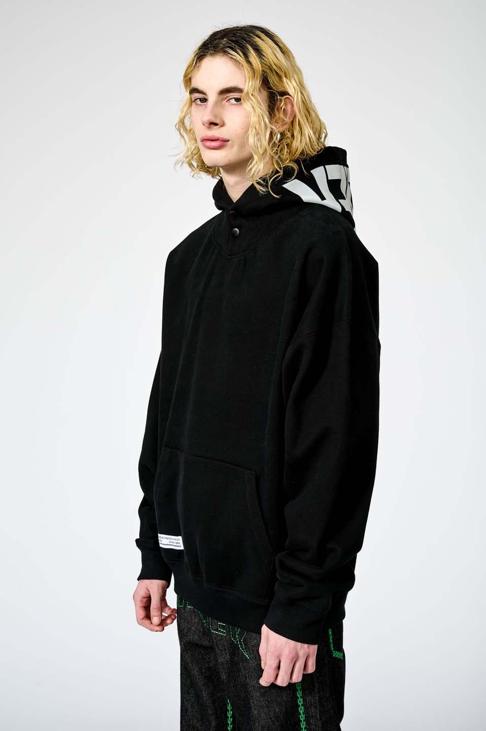 High Neck Hoodie