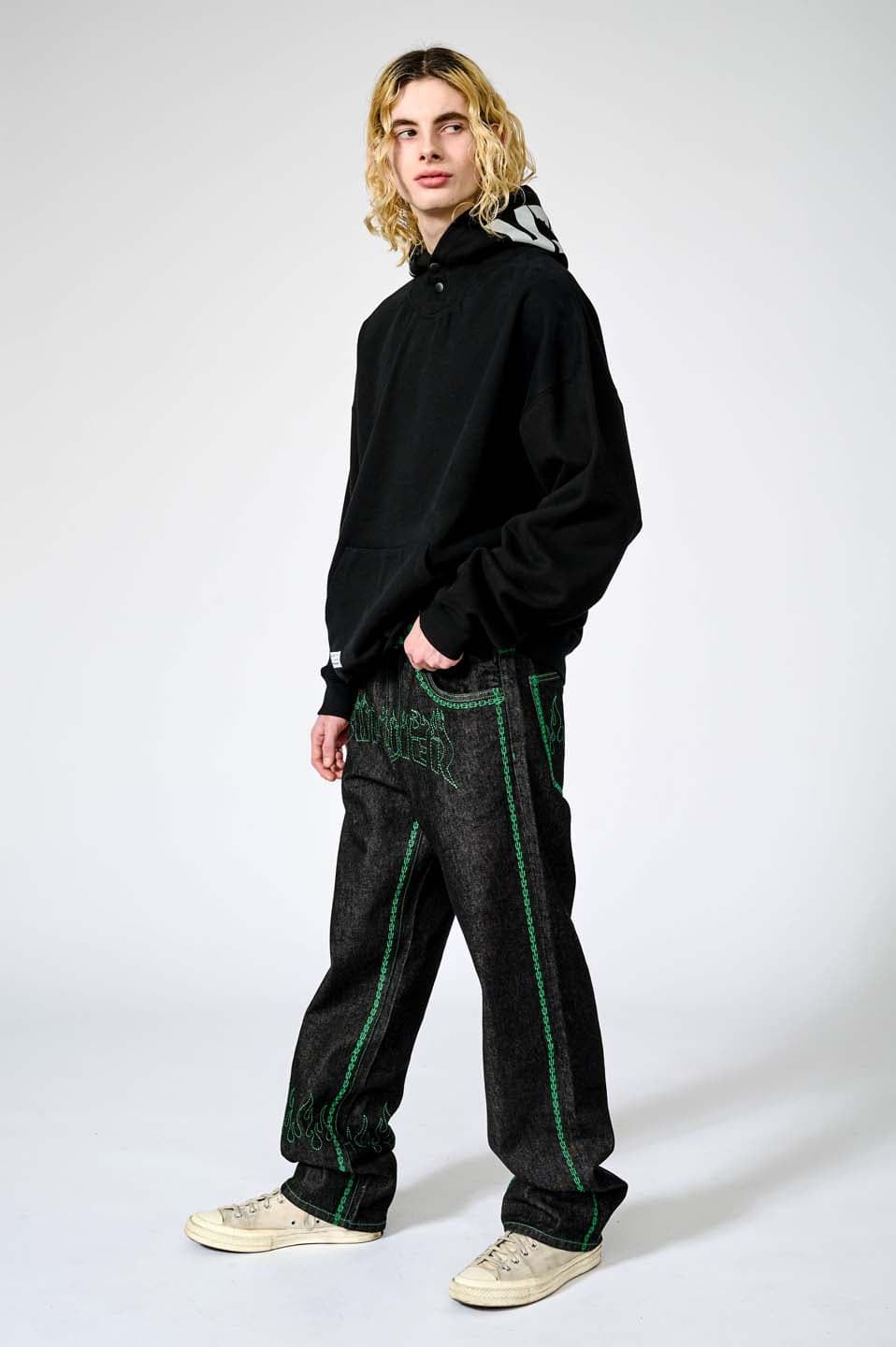 High Neck Hoodie