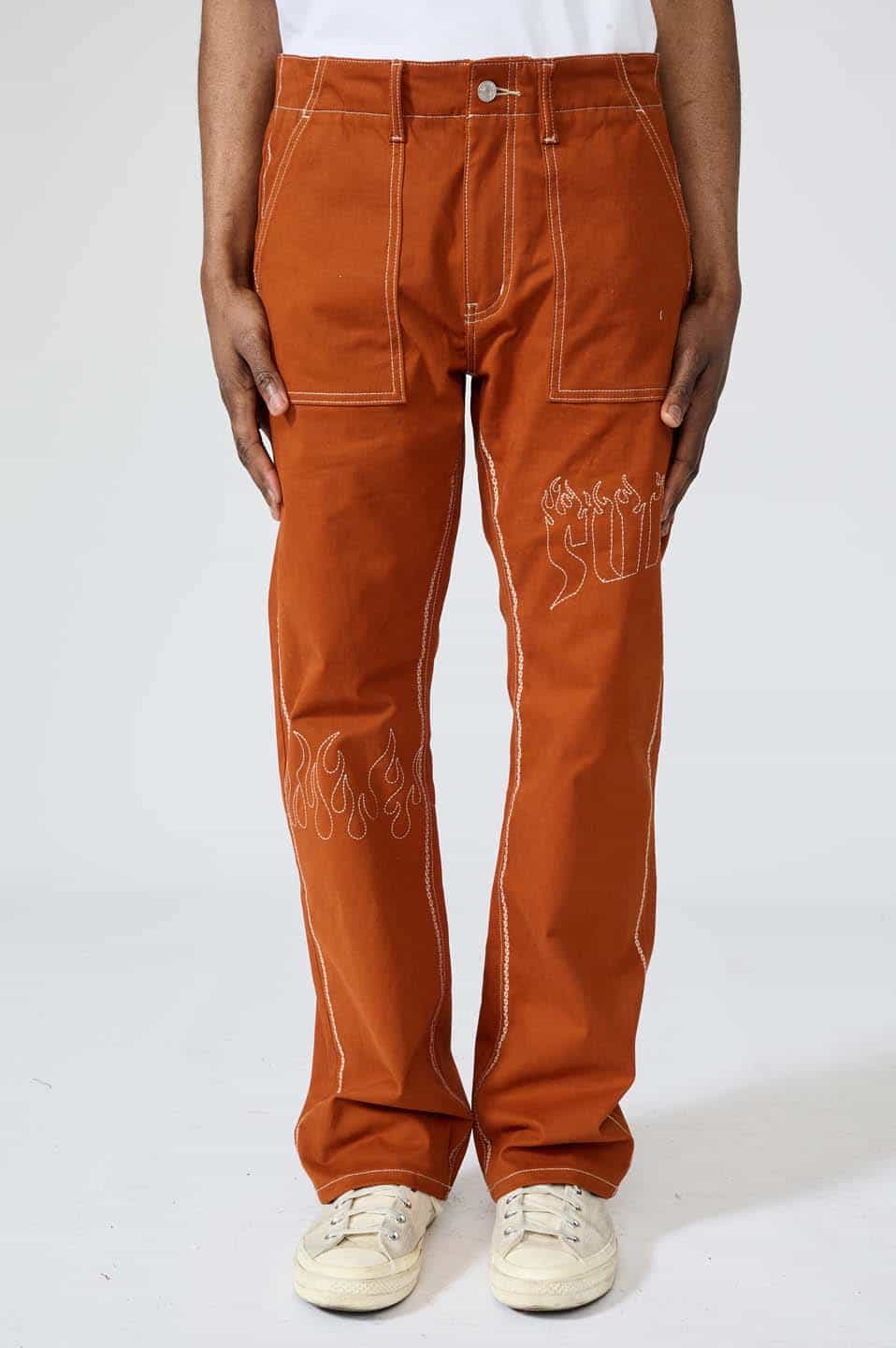 Stitch Flare Pants