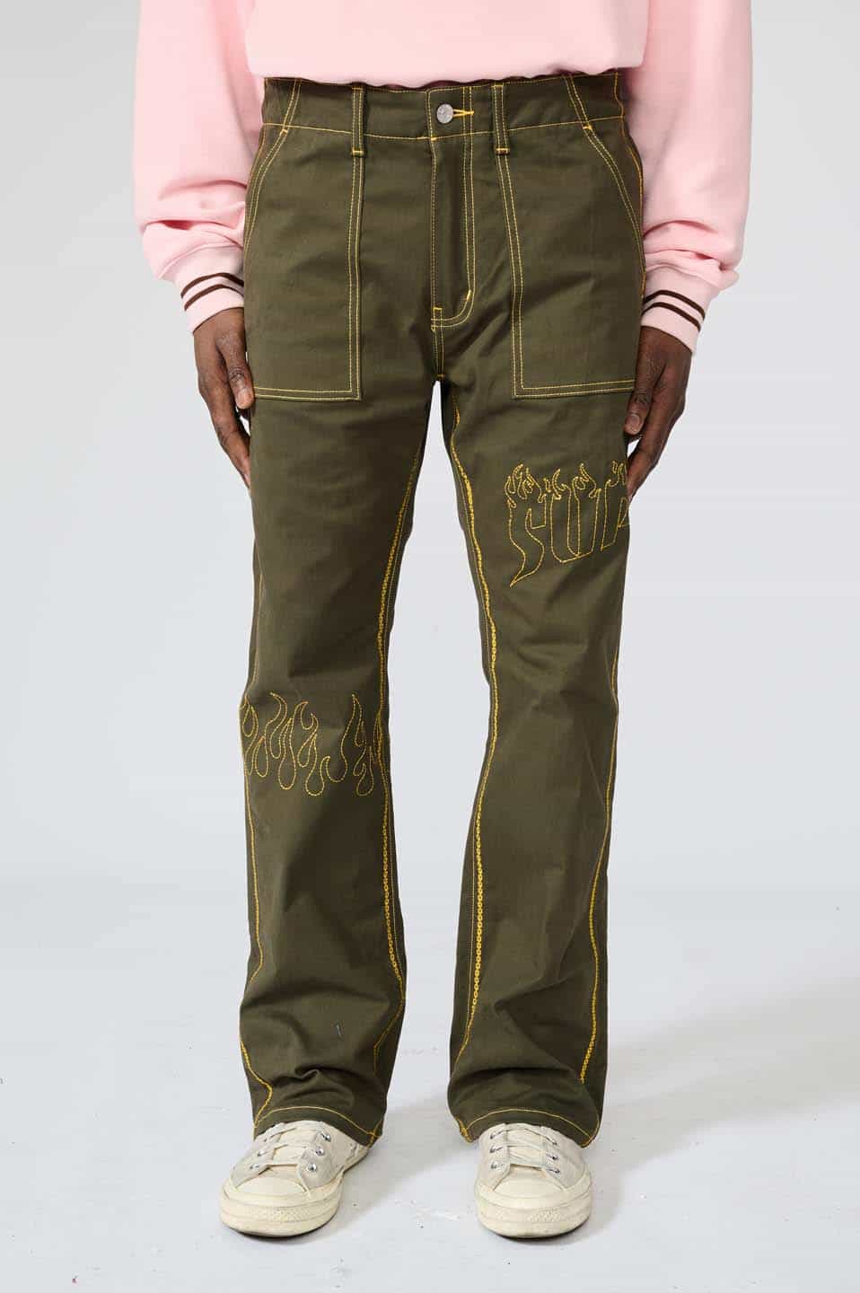 Stitch Flare Pants