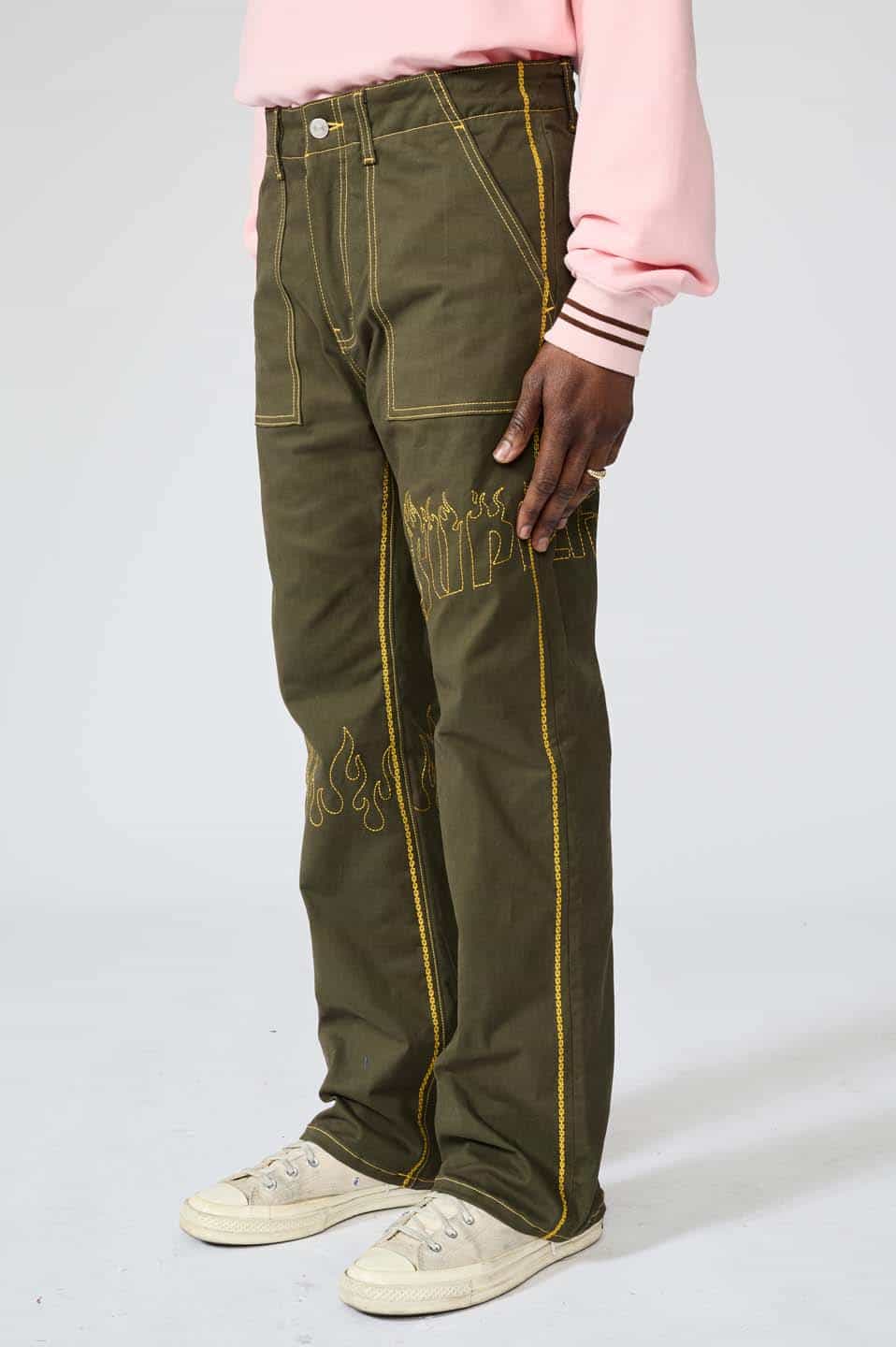 Stitch Flare Pants