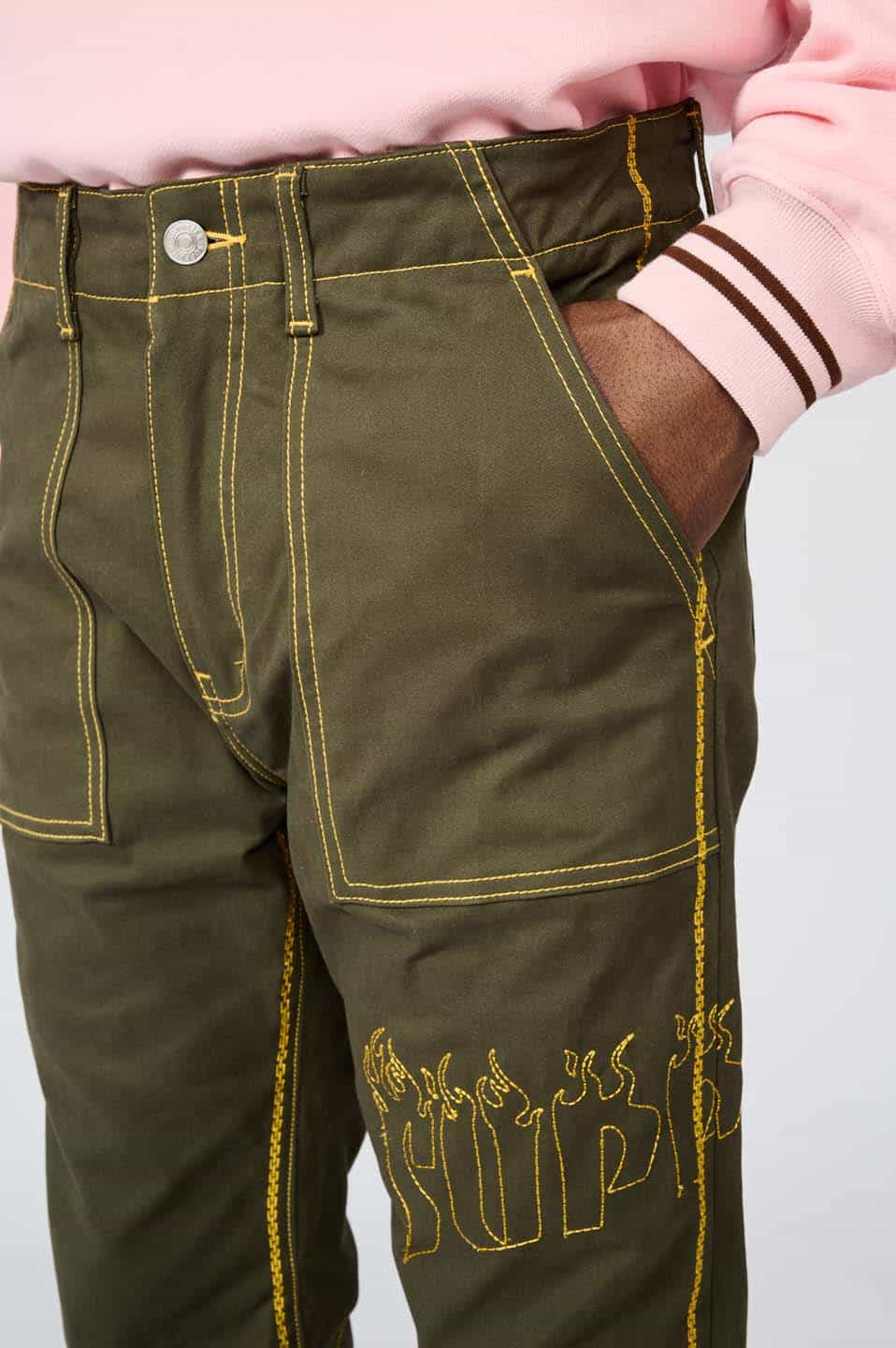 Stitch Flare Pants